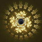 2025 Upgraded Dragonfly Solar Lanterns Outdoor Waterproof Hanging Lights, Hollowed-Out Metal Solar Lantern for Garden, Patio, Porch, Yard Decorations & Gifts for Women, Mom, Grandma