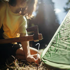 AAGUT Tent Stakes, Tent Stake Metal Garden Edging Fence Hooks Yard Camping Stake Heavy Duty Galvanized 9 Inch (9 Inch Tent Stakes ONLY, 50)