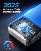 AUTOONE M4 Jump Starter 7500A Car Battery Jumper Starter Portable, 12V Jump Pack (All Gas/12L Diesel) Jump Box for Car Battery with Built-in Booster, Storage Case, LED Light, Jumper Cables