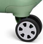 Traveler's Choice Pagosa Hardshell Expandable Luggage with Spinner Wheels, Green, 22-Inch Carry-on