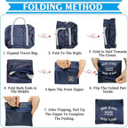 12PCS For Spirit Airlines Personal Item Bag Travel Bag Carry on Luggage Foldable Duffel Bag Sports Gym Bag Water Resistant Travel Duffel