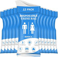 DIBBATU Disposable Urine Bag, 12/24 Pack Pee Bags for Travel for Women/Men, 800ML Emergency Portable Urinal Bag and Vomit Bags, Unisex Urinal Bag for Camping, Traffic Jams, Pregnant