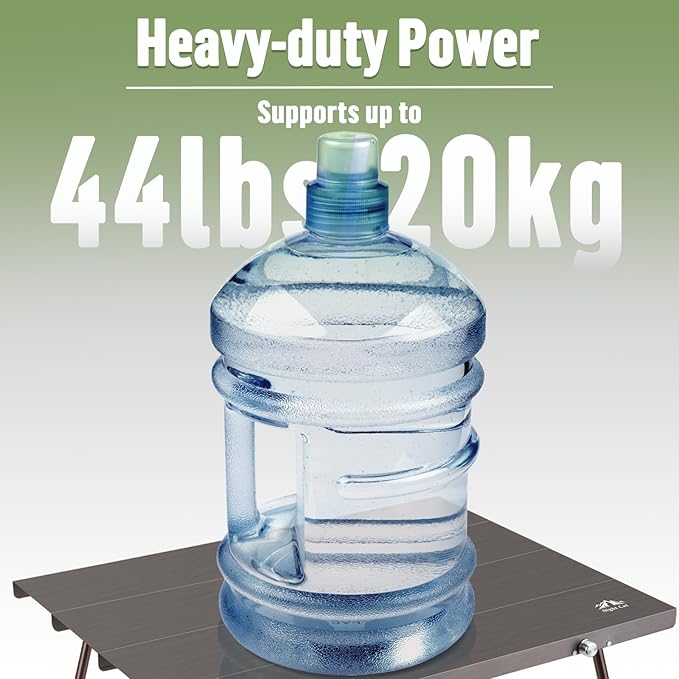 Night Cat Camping Table Folding: Small Portable Lightweight Table for Camp Outdoor Picnic Backpacking Aluminum