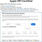 Air Tracker Tag-1 Pack [Apple MFI Certified], Smart Bluetooth Tracker Works with Apple Find My APP (iOS Only, Not for Android), Key Finder and Item Locator Smart Tag for Keys, Luggage, Backpack-White