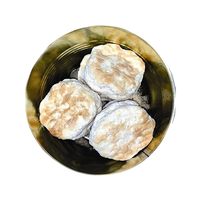 Military Surplus Freeze-Dried Biscuits and Pork Gravy – 18 oz, Emergency Survival food Supply, Meal Prep, Camping & Hunting – 25-Year Shelf Life – #10 Can – Made in USA – Backpacking & Outdoor Ready - 8 Servings