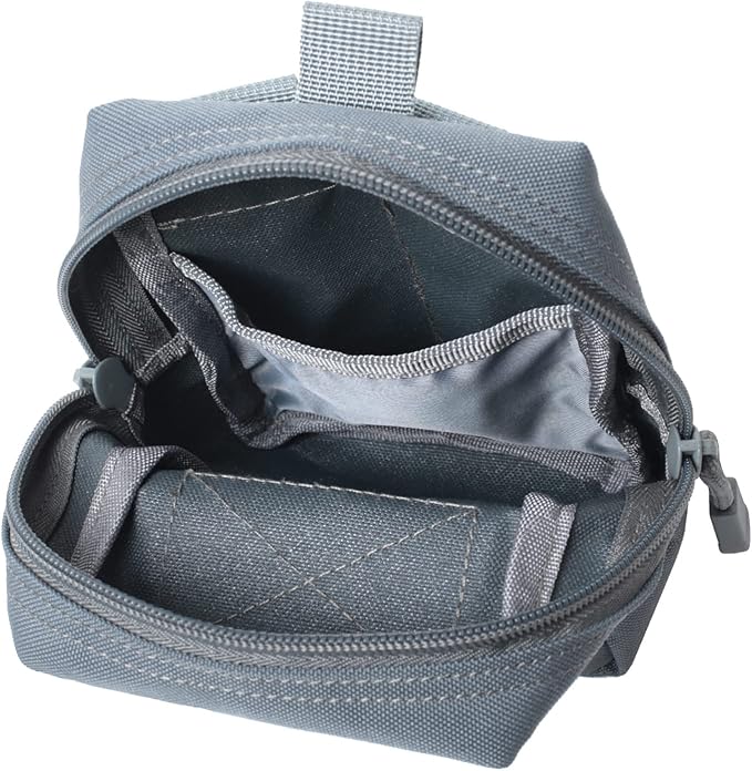 2 Pack Molle Pouches - Tactical Compact Water-Resistant EDC Pouch