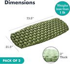 Ultralight Sleeping Mat - Inflatable & Compact Camping Air Mattress for Backpacking, Hiking