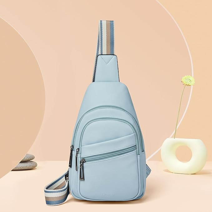 Sling Bag Crossbody Bags for Women Small Cross Body Bag Fanny Packs Chest Sling Purse for Daily Travel Leisure Sport