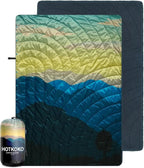 Waterproof Stadium Blanket, Fleece Camping Blanket Wearable Soft Warm Camp Blanket for Outdoor Camping, Picnic, Stadium, Sports, Beach, Car