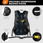 SKYSPER Hiking Daypack 30L Camping Backpack, Day Packs for Men Women Travel Outdoor Camp