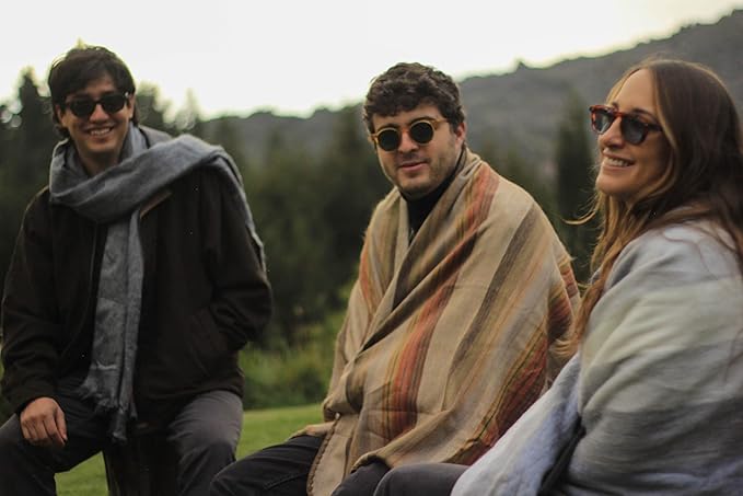 Alpaca Wool Blanket - Throw Size Bed Blanket - Best Gift & Warm Throw, Lightweight, Couch or Camp- Outdoor - 64 x 45 inches (Brown 2)