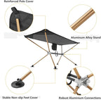 KingCamp Hammock with Stand, Portable Folding Large Oversized XL Heavy Duty Ultralight Lay Flat Sleeping Camping Cot with Carry Bag for Adult Outside Outdoor Backpacking Travel Patio Backyard, Black