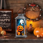 Halloween Decorations Outdoor,Halloween Hanging Decorations,Solar Lantern,Decor for Home Outside Porch Garden Yard Lawn Party Decorations（Witch Pumpkin）