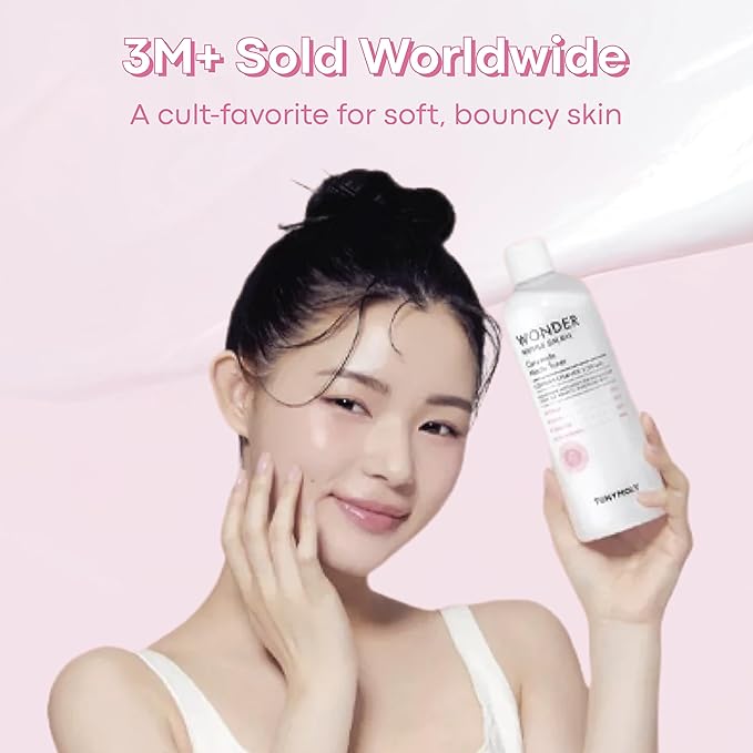 TONYMOLY Mochi Milky Toner – Hydrating Korean Milky Toner for Face, Ceramide Barrier Repair, Hyaluronic Acid & Cica – Soothing Toner for Dry & Sensitive Skin, Glass Skin – 300ml
