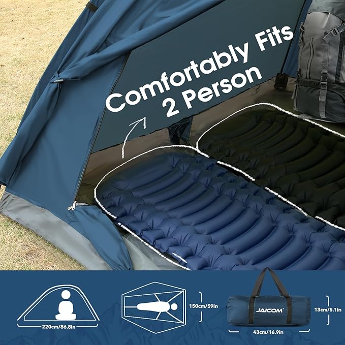 1/2/4 Person Camping Tent - Lightweight Backpacking Tent, Waterproof Windproof Easy Setup Hiking Tent, Suitable for Outdoor, Family, Camping, Hunting, Mountaineering Travel