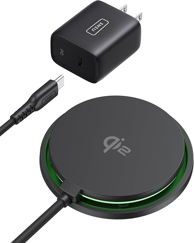INIU 140w Power Bank Laptop Portable Charger and 15W MagSafe Compatible Charger Pad Combo