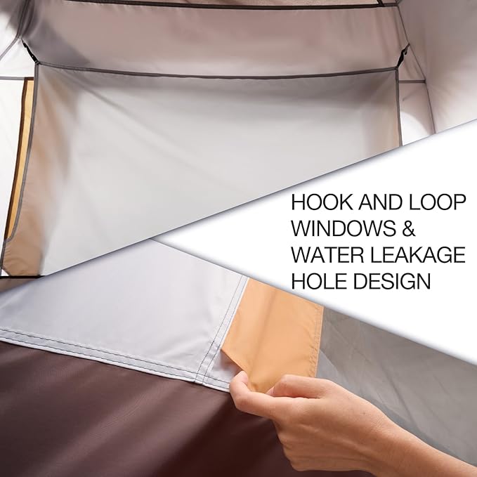 CAMEL CROWN 4/6 Person Tent Waterproof Lightweight Portable Backpacking Tent for Outdoor Camping Hiking