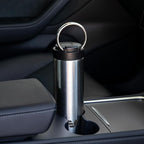 Maxi Stainless Steel Water Bottle 26oz - Double wall vacuum insulated | Integrated carry handle | leak proof flip top lid | Lightweight & stylish - Stainless