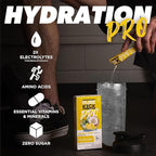 PURE KICK PRO Hydration Electrolyte Drink Mix, Pineapple Coconut & Strawberry Ice Pop, 12 Packets