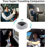 Neck Pillow for Traveling,Premium Memory Foam Travel Pillow, Removable Washable Neck Pillow Cover， Suitable for Airplanes,Offices and Cars