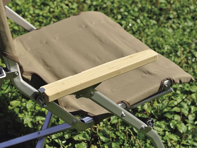 Snow Peak Low Beach Chair, Collapsible, Outdoor, Camping, Patio, Brown