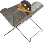 UCO Flatpack Portable Stainless Steel Grill and Fire Pit
