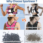Sportneer Weighted Vest for Women Men: 8lbs/12lbs/15lbs/20lbs/25lbs Weight Vest with Detachable Phone Pouch Rucking Vest for Women Walking Strength Training Muscle Building Weight Loss