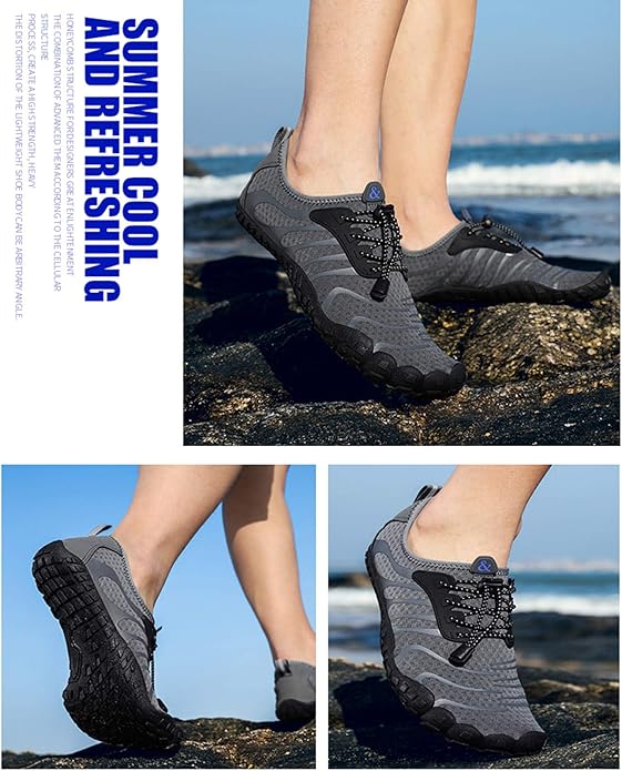 Water Shoes Mens Women Barefoot Shoes Quick Dry Aqua Outdoor Sports for Swim Pool Beach Surf Walk Water Yoga River Lake Hiking Kayaking
