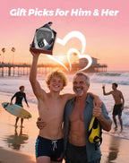 Full Face Snorkel Mask- Snorkeling Gear for Adults with Safe Dry Top Breathing System, Latest Foldable Panoramic View Snorkeling Mask for Men and Women, Anti Fog Anti Leak