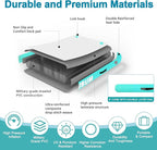 AWSUM Inflatable Floating Dock Air Dock Platform Floating Island Raft with None-Slip Surface for Pool Beach Ocean