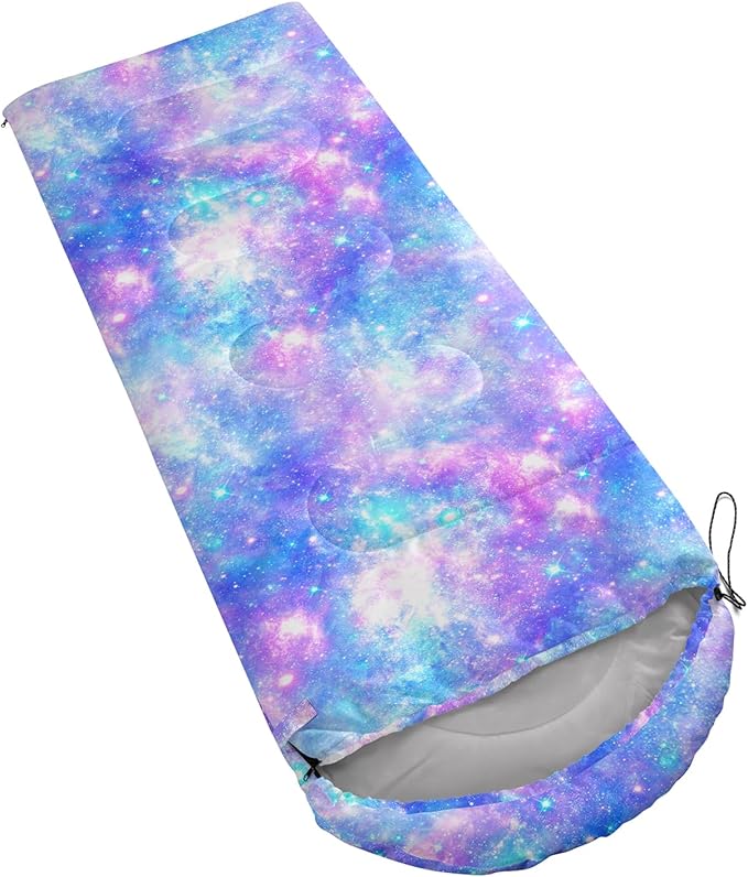 QOOMO Camping Sleeping Bags,3 Season Warm & Cool Weather,Lightweight,Waterproof Sleeping Bags for Adults & Kids,Traveling,and Outdoors,Camping Gear Equipment