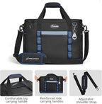 Maelstrom Collapsible Soft Cooler Bag, 24/30/60/75 Cans Beach Cooler, Ice Chest, Leakproof & Portable for Beach, Camping, Road Trips & Grocery Shopping