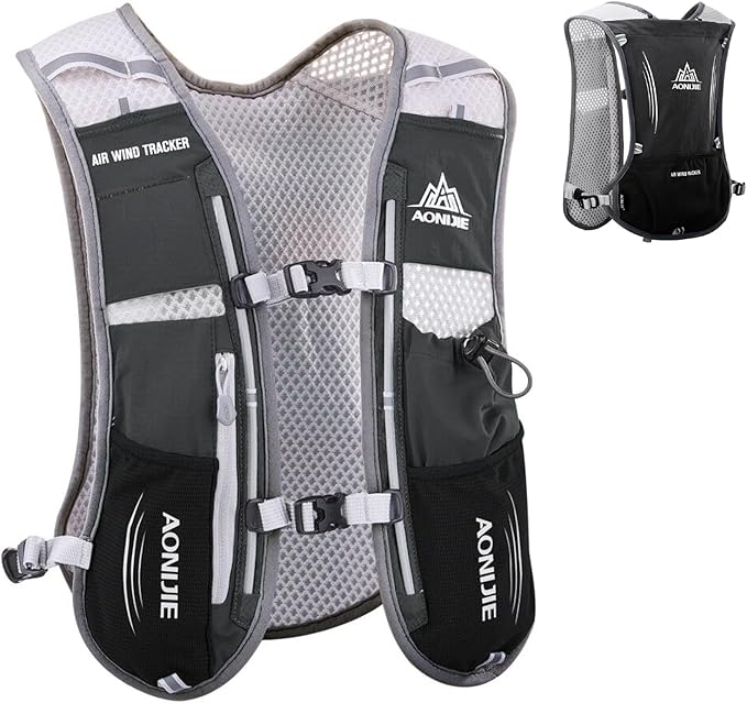 TRIWONDER Hydration Running Vest 5L Lightweight Water Pack for Men Women Hydration Backpack for Trail Race, Hiking, Cycling, Climbing, Camping, Jogging, Marathon