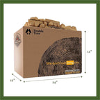 Double Tree Fire Starter Sticks - 100% Natural Cedar Wood Kindling, Quick & Easy Burning for Campfire, Camping Cooking Stove, Fire Pit, Fireplace & Grilling, lndoor & Outdoor - (X-Large 2 Cubic ft)