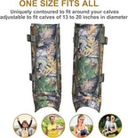 QOGIR Snake Gaiters 3 Pack: Durable Snake Guards for Hunting, Snake Gaiter Leggings for Men & Women, Snake Bite Protection for Lower Legs, Snake Proof Gaiters