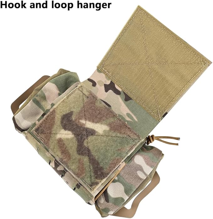 SABADO Rapid/Quick Deploy First Aid Kit Pack Tactical IFAK Pouch Two-Piece System Med Roll Carrier Hypalon Handle Outdoor Sport Hunting Bag