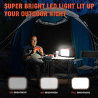 SinKeu Portable Power Station 600W, 296Wh/80000mAh Backup Lithium Battery Pack Bank, 110V Pure Sine Wave AC Outlet Solar Generator for Camping Emergency RV Outdoor Hurricane Supplies