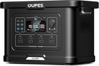 OUPES Exodus 2400 Solar Generator with 100W Panels, LiFePO4 Power Station for Camping, RVs, Home Backup & Off-Grid Adventures
