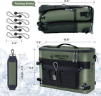 Dreizack Kayak Cooler Behind Seat, Waterproof Cooler for Kayaking,Paddle Board Cooler Compatible with Lawn-Chair Seat Kayak Accessories Cooler Bag Kayak Cooler Tow Behind for Camping Fishing