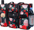 TOPDesign Utility Water Resistant Tote Bag with 13 Pockets, Top Zipper Closure & Thick Bottom Support, for Working Women