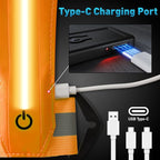 LED Reflective Vest Safety Gear, Light Up Vest for Night Walking Cycling, High Visibility Running Vest with Reflective Strips