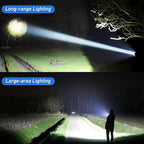 Rechargeable LED Flashlights High Lumen,99,000 Lumens Super Bright Flashlight,Powerful Flash Light 5 Modes for Home Outdoor Camping Hiking