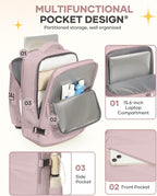 coofay Travel Backpack For Women Men Airline Approved Carry On Backpack Flight Approved Waterproof Sports Backpack Casual Daypack Small Hiking Backpacks