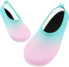 Deevike Kids Water Shoes Boys Grils Barefoot Quick Dry Aqua Socks Beach Shoes for Toddler Sports Swim Surf Outdoor Walking