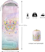 BSNTHO Camping Sleeping Bags,3 Season Warm & Cool Weather,Lightweight,Waterproof Sleeping Bags for Adults & Kids,Traveling,and Outdoors,Camping Gear Equipment