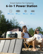 Portable Power Station 56000mAh, 179.2Wh LiFePO4 Battery Backup w/ 2 300W (Peak 600W) AC Outlets, 1.5hrs Fast Charging, Power Bank for Hurricane Emergency/Outdoor Camping/RVs/Home Use
