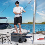 EchoSmile 25/30/35/40/60/75 Quart Rotomolded Cooler, Built to Stand up to The Rigors of The Journey