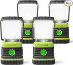 LED Camping Lantern, Consciot Battery Powered LED Lantern Flashlight, 1000LM, 4 Light Modes, IPX4 Waterproof, Survival Kits for Indoor Outdoor, Emergency Light for Home Power Outages, Hurricane, Storm