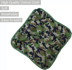 JSHANMEI Camping Stool Portable Folding Stool for Outdoor Hiking Fishing Travel Deluxe 4 Leg, Support 300 lbs