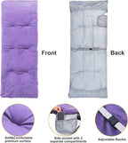 Camping Cot Mattress - Thick Camping Sleeping Pad with Elastic Straps,Portable Cot Mattress Pad for Sleeping Outdoor (75" x 28")